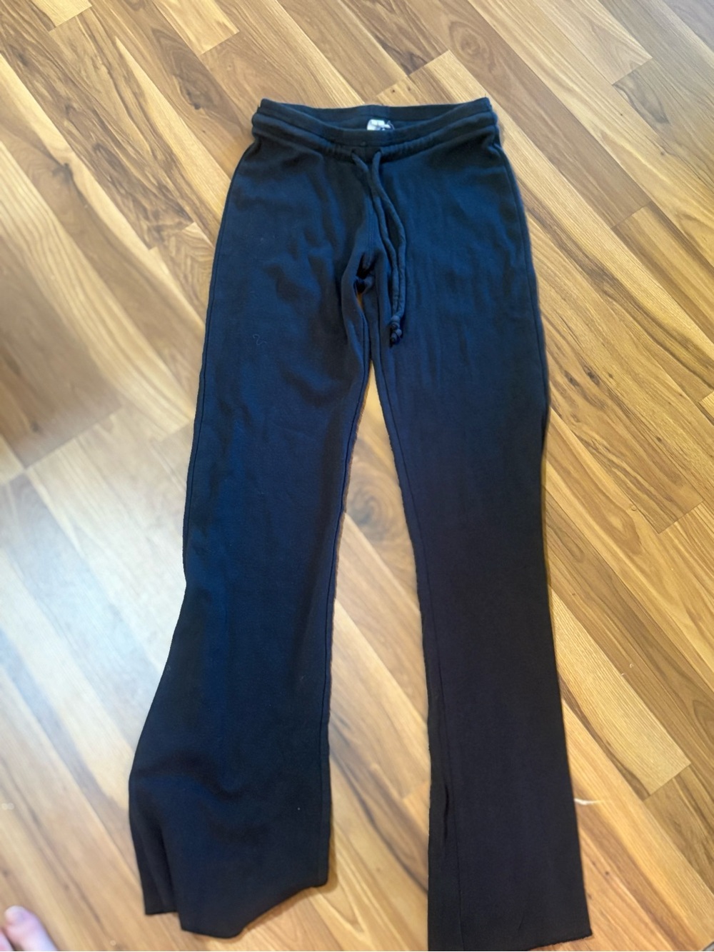 We The Free Black Boot Cut Knit Pants
